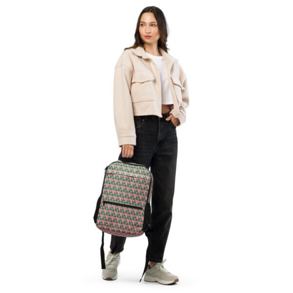 Pink and Green - Utility backpack